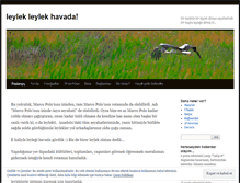 Tablet Screenshot of leylekleylek.com